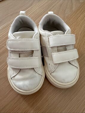 H&M White Kids Velcro Sneakers